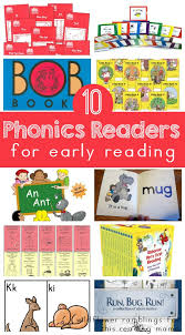 Activities to teach children to read with phonics. 10 Phonics Readers For Early Reading