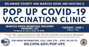This is typically available only for pregnant women or new mothers. Free Covid 19 Vaccination Pop Up Clinic In The Borough News Marcus Hook Pa