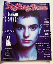 ROLLING STONE MAG AEROSMITH Sinead O'Connor JOHNNY CLEGG Peter Blakeley #  444 $13.00