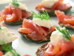 Blinis With Creme Fraiche And Smoked Salmon Recipe Smoked Salmon Recipes Salmon Recipes Holiday Appetizers Recipes