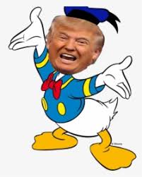 Draw the tufts of feathers on top of donald's head. Donald Trump Duck By Donald Duck Mlg Hd Png Download Transparent Png Image Pngitem