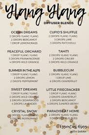 Ylang Ylang Diffuser Blends Essential Oils Aromatherapy Essential Oil Blends Recipes Essential Oil Diffuser Recipes