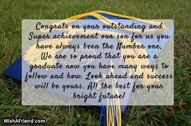 If you're wondering what to write or what to say on a graduation card, you've come to the right place. Son High School Graduation Message Pinterest Bokkor Quotes