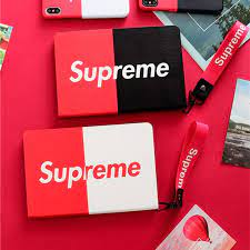 supreme ipad pro 9 7 10 5 12 9 ケース ブランド アイパッドカバー オシャレ シュプリーム ipad 2018 2017 携帯カバー レザー ipad air2ケース カップル ipadmini2 スマホケース ファッション メンズ レディース ipad pro ipad macbook