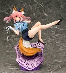 Fate Extella Link Tamamo No Mae Police Fox Ver 1 7 Scale Figure Anime Figures Anime Store Fate