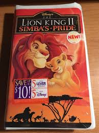 The lion king/the lion king ii simba's pride. The Lion King Ii Simba S Pride Vhs 1998 Disney Lion King Ii Lion King King Simba