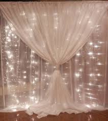 Backdrop With Fairy Lights Light Backdrop Fairy Lights Decor Easy Backdrops