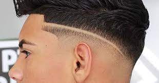 Haircuts For Men With Wavy Hair Low Skin Fade With Line Up And Wavy Quiff Long Hair Styles Men Fade Haircut Low Fade Haircut