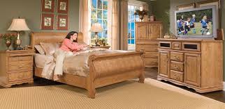 Sleigh Beds Oak Sleigh Bed Traditional King American Made Classic Bedroom Furniture Custom Bedroom Furniture Bedroom Sets
