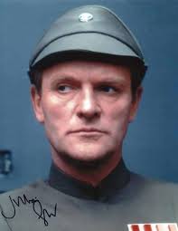 Julian Glover “Star Wars” (General Veers) hand signed photo 20X25cm foto  autografata