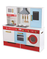Wooden Open Plan Dolls House In 2020 Wooden Toy Kitchen Childrens Wooden Kitchen Toy Kitchen