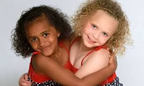 Biracial couple had twins one black one white and yet again got twins for the second time and they are one black one time. Look At Us Now The Black And White Twins As They Turn Seven Daily Mail Online