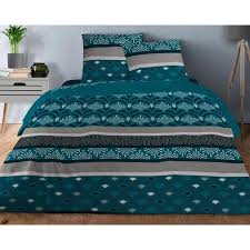 Pour un confort total, il est relié au centre, sans aucune couture, et le rendant aussi facile à enfiler. Bleu Le Linge De Jules Parure De Lit 160x200 Coton Ameublement Et Decoration Cuisine Et Maison Dwteam In