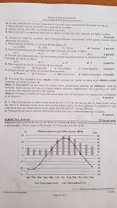 Cei mai mulți elevi au optat pentru examenul de geografie, 10 438. Subiecte Simulare Bac 2017 Clasa A Xii A Uman Geografie Psihologie Filosofie