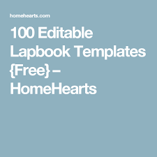 Blanko vorlagen für lapbook innenteile. 100 Editable Lapbook Templates Free Homehearts Lapbook Vorlagen Unterrichtsmaterial Vorlagen