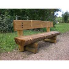 Voir plus d'idées sur le thème banc en bois rustique, bois rustique, bois. Banquette En Bois Massif Banc De Jardin En Bois Massif Banc De Jardin En Rondin De Bois Leader Equipements