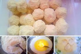 4 cawan tepung gandum di goreng/disangai 1 cawan minyak sapi+1sdb lg 1 cawan gula kastor 2 cawan cornflakes di ramas susu tepung untuk salut. Resepi Biskut Cornflakes Susu