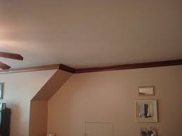 trim how can i lay moulding around this ceiling protrusion home improvement stack exchange ceiling ceiling trim sloped ceiling