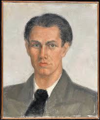 Portrait Painting Man In Suit