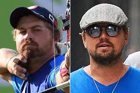 Team USA's silver medal winning archer Brady Ellison looks EXACTLY like  Leonardo DiCaprio