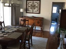 A dining room buffet is a supporting actor. What To Do With The Buffet In My Dining Room