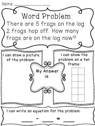 Pin By Peggy Higginbotham On Kinder Math Addition Word Problems Subtraction Word Problems Word Problems Kindergarten