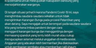 Karangan ini memiliki tujuan untuk meyakinkan penulis supaya memiliki pandangan yang sama akan suatu hal dengan pandangan si penulis. Surat Cinta Dari Bupati Bandung Ini Faktanya Saktimedianews