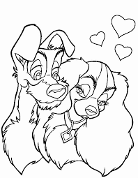 Lady And The Tramp Coloring Pages Best Coloring Pages For Kids Disney Coloring Pages Cartoon Coloring Pages Cute Coloring Pages
