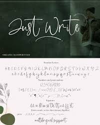 Most formal script fonts are based on letterforms from 17th and 18th century writing masters. Just Write Font Free For Personal