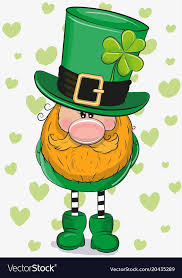 Download high quality leprechaun clip art from our collection of 41,940,205 clip art graphics. Cute Cartoon Leprechaun With Clower Leaf On A Hearts Background Download A Free Preview Or Hig St Patricks Crafts Saint Patricks Day Art St Patricks Day Cards