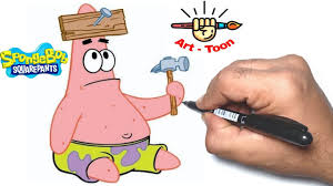Enclose the bottom of the stem using a short, curved line. Download How To Draw Patrick Fron Spongebob Squarepants Easy Things To Draw Mp4 Mp3 3gp Naijagreenmovies Fzmovies Netnaija