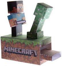 Vielen lieben dank euch allen! Minecraft Paperkraft Carte Anniversaire Scrapbooking Paper Toy Anniversaire Minecraft