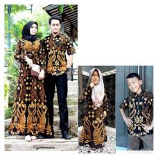 Tidak hanya di indonesia saja. Baju Batik Couple Gamis Keluarga Anak Muda Modis Model Kombinasi Terbaru Full Batik Shopee Indonesia