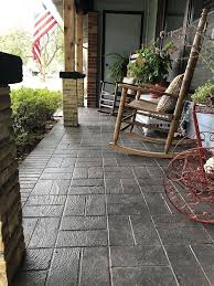 Looking For A Functional Economical And Durable Concrete Solution Decorative Concrete Can Giv Concrete Patio Decorative Concrete Patio Outdoor Patio Designs