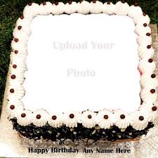 Photo Editing Photo Upload Boy Birthday Cake With Photo Frame Pin On Birthday Cake With Name And Photo