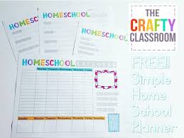 Keep track of your curriculum materials, monthly and weekly lesson plans, grades, favorite homeschool websites and more! Free Homeschool Planning Printables