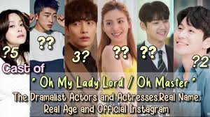 Welcome to mykoreanlist.com, here you can watch korean dramas, movies & shows online free!!!! Biodata Dan Sinopsis Pemeran Drama Korea Oh My Lady Lord The Cast Of Korean Drama Oh Master Youtube