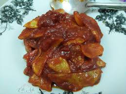 Resep sambal goreng kentang tak ubahnya dengan resep sambal goreng lainnya. Resepi Ubi Kentang Goreng Sambal