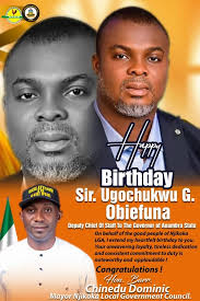 Hon. Okafor Jerry Chidi (Ozo Akubude Na Abagana) extends warm appreciation  to His Excellency Prof. Soludo for his good works in transforming Anambra  State to a liveable and prosperous homeland. He urged