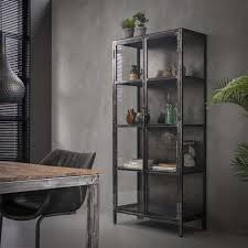 The most common industrial schrank material is metal. Finye Schrank Industrial Glas Versand Kostenlos Industrial Dimehouse