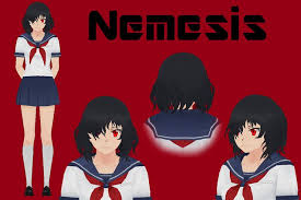 #yandere simulator #nemesis chan #hanako yamada #yanderedev #drawthisagain #draw this again #pamuart #digital art. Nemesis Chan As A Normal Student Yandere Simulator Yandere Simulation