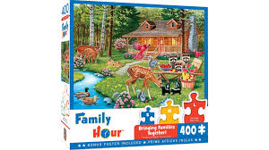 Ship worldwide (express shipping optional). Buy Masterpieces Family Hour Creekside Gathering Ez Grip Puzzle 400 Piece Jigsaw Puzzle Harvey Norman Au
