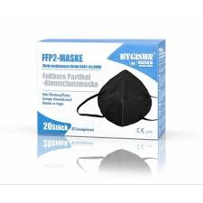 Ffp2 masken schutzmasken ce schwarz 10 stück mit gepolsterten komfort bügel einzeln verpackt. Ce Zertifizierte Ffp2 Masken Schwarz Kaufen Dekra Gepruft