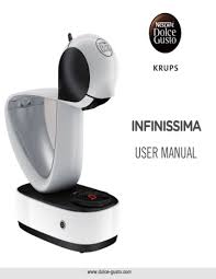 Select a continent africa europe america asia australia & oceania. Krups Nescafe Dolce Gusto Infinissima By Krups Infinissima Pod Coffee Machine Krups Dolce Gusto Infinissima Pod Bk Owner S Manual Manualzz