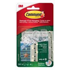 Apply nails or other fasteners in the center of the nailing slot and make sure the fastener penetrates a minimum of 1. Command 16 Clips 20 Strips Outdoor Light Clips With Foam All Weather Strips Decorative Hooks Clear Target