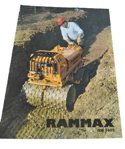 Rammax T-16 Smooth Drum Roller