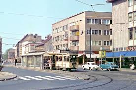 Sommer 1962 Tw 3407 Auf Der Linie 75 Durch Spandau Berlin Strassenbahn Berlin Berlin Hauptstadt