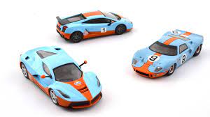 May 17, 2021 · mclaren and gulf oil signed a deal that made them 'strategic partners' (whatever that is) back in july last year, and we secretly hoped that this year's f1 car would carry the iconic light. Gulf Collection Kyosho Catalogs