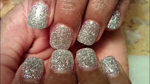 Bulk buy silver acrylic nails online from chinese suppliers on dhgate.com. How To Silver Glitter Color Acrylic Nails Tutorials Youtube