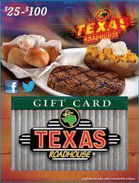 Maybe you would like to learn more about one of these? Foods Co Texas Roadhouse 25 100 Gift Card After Pickup Visit Us Online To Activate And Add Value 0 10 Removed At Checkout